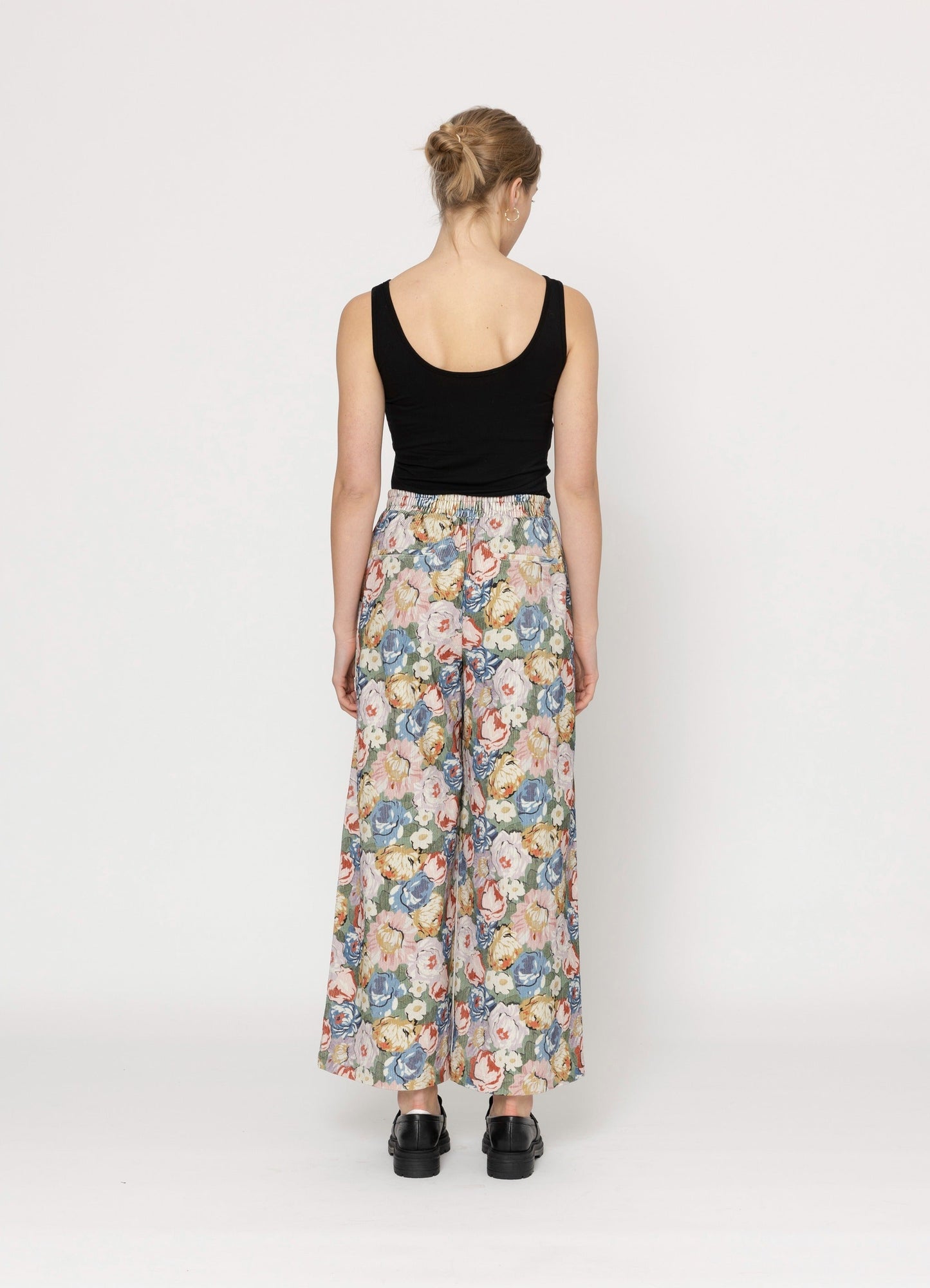 Darci Pants - Corduroy Print